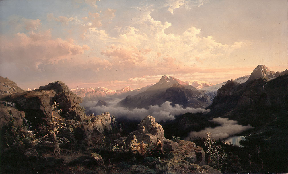 Norwegian Highlands in Sunrise