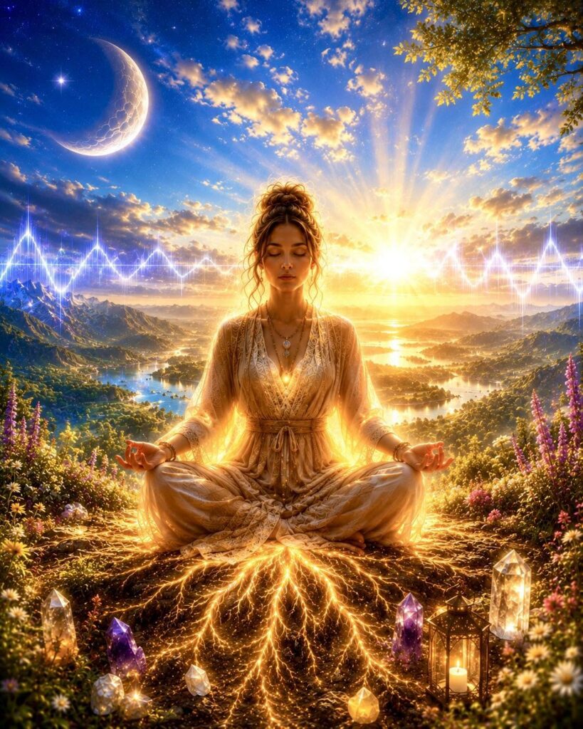 STAY GROUNDED AS THE ENERGIES BUILD