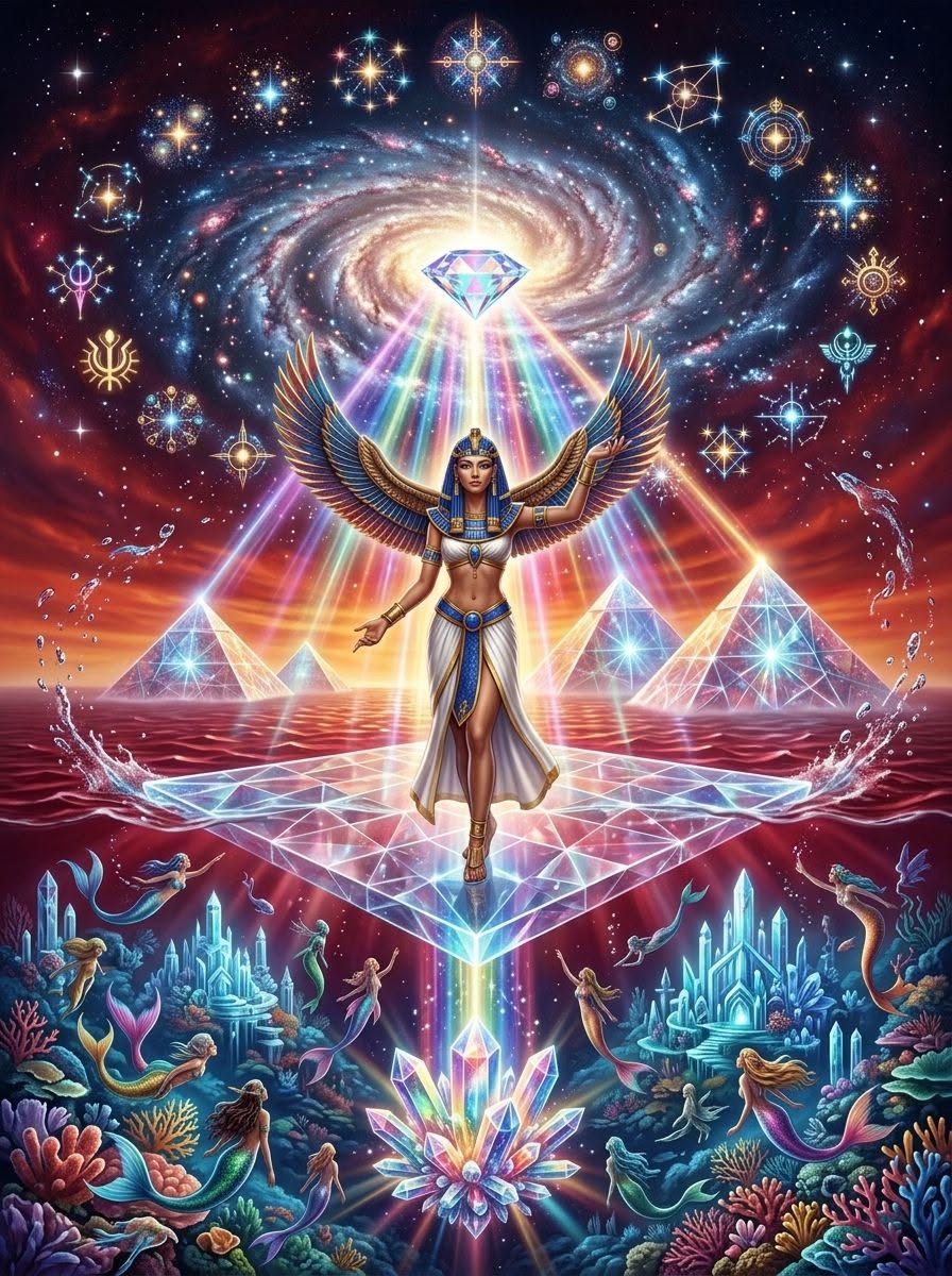 You are currently viewing TVENUS AND JUPITER JOIN IN CANCER ~ The Goddess is Returning! THE PYRAMIDS HAVE AWAKENED * The Inner Earth Civilizations are Preparing to Reconnect. The Twin Flames are steady and stable! he Crystal Core of the Blue Planet is Awakening