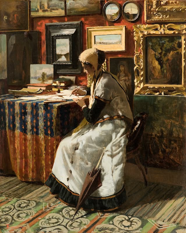 The letter by Telemaco Signorini