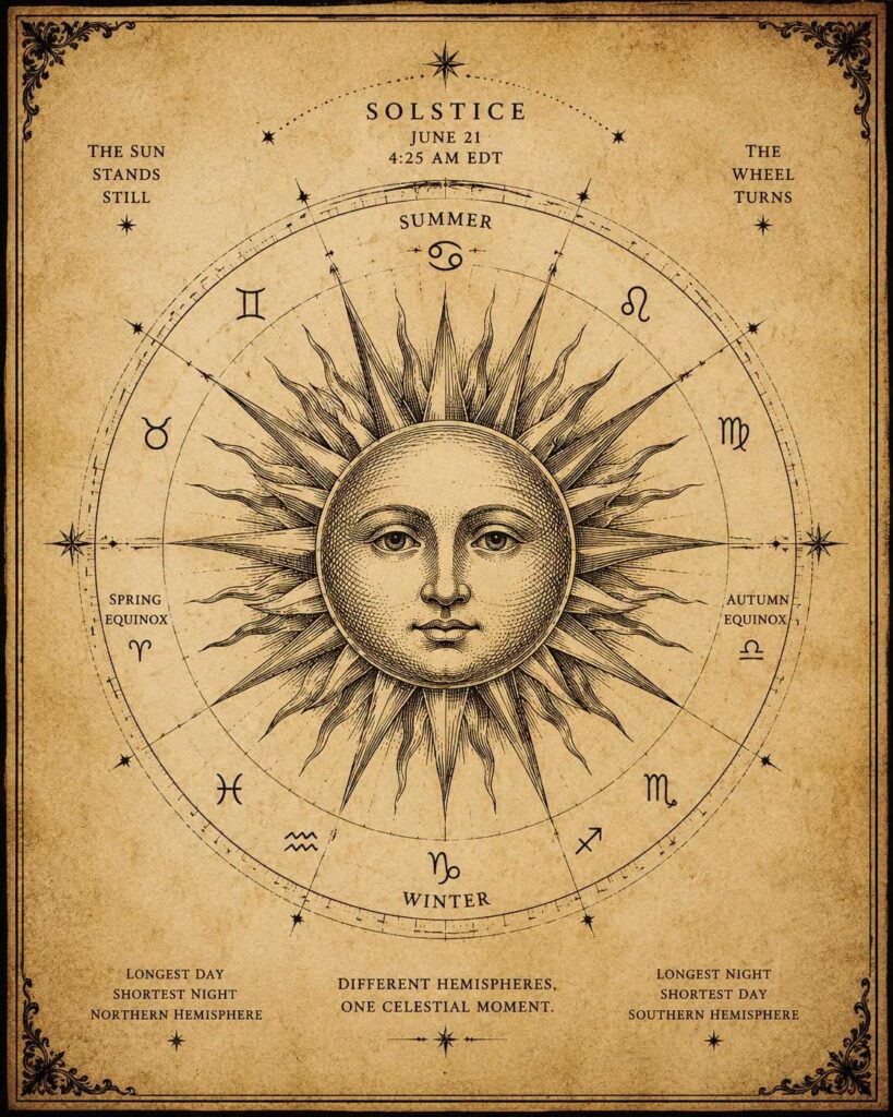 the Sun enters Cancer Solstice