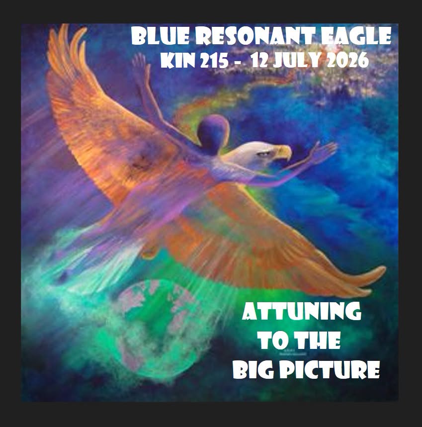 BLUE RESONANT EAGLE