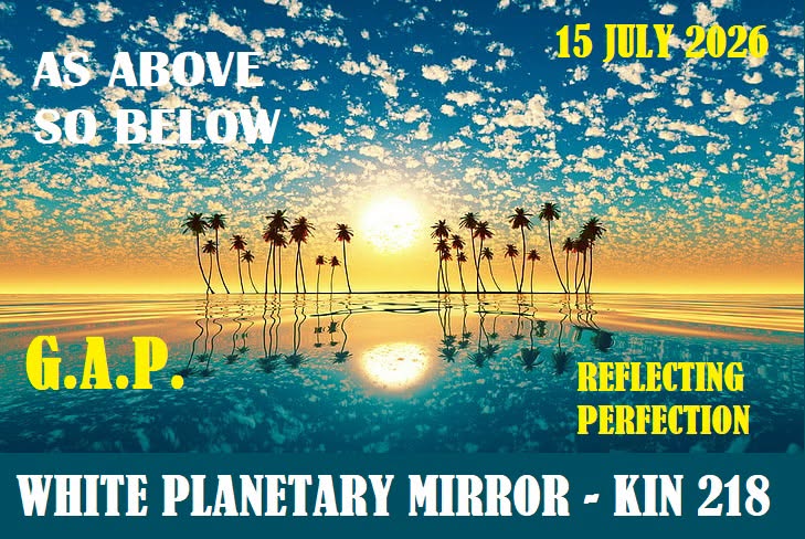 WHITE PLANETARY MIRROR