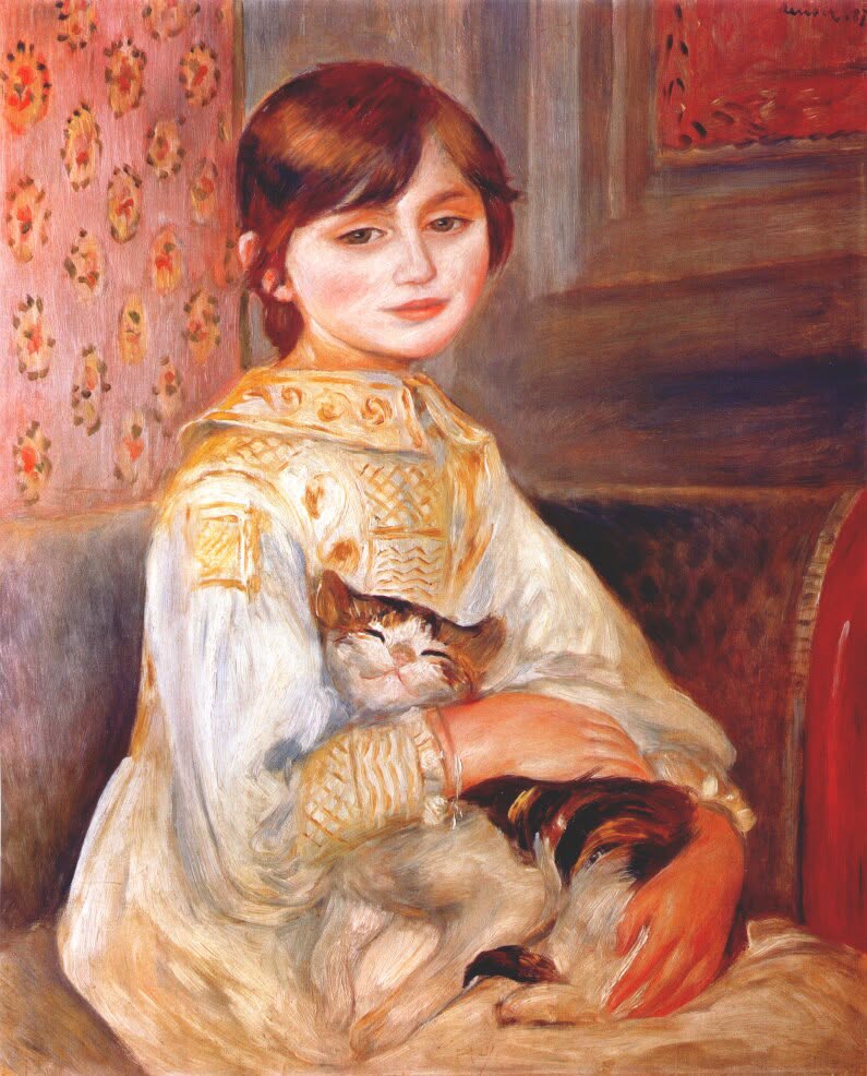 Child with Cat