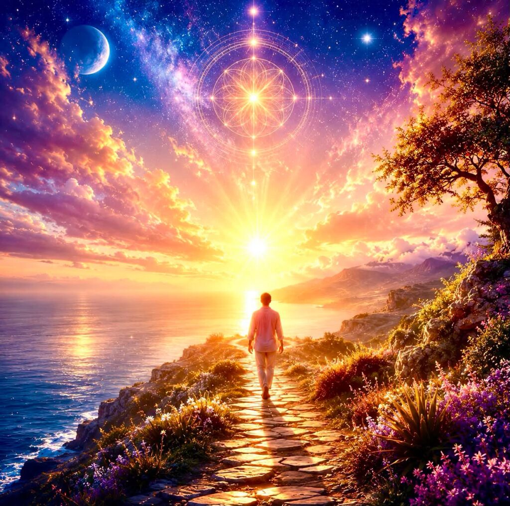 LIFE REVEALS THE PATH AS WE WALK IT