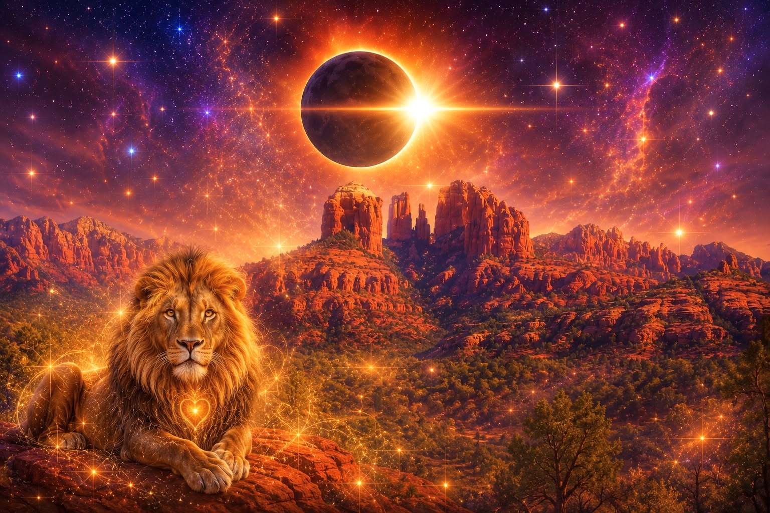 You are currently viewing Total Solar Eclipse and New Moon in Leo ~ Quantum Shift your Reality * THE DREAM OF ETERNITY ~ Helical Rising of Sirius ~ Passing Through the Space Time Continuum
