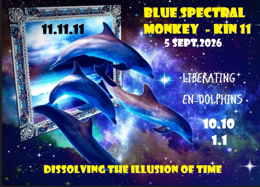 BLUE SPECTRAL MONKEY