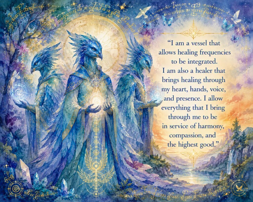 A Transmission from the Blue Avians