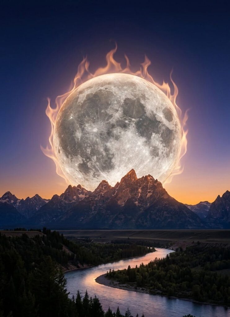 FULL FIRE HARVEST MOON - ARIES EQUINOX GATE