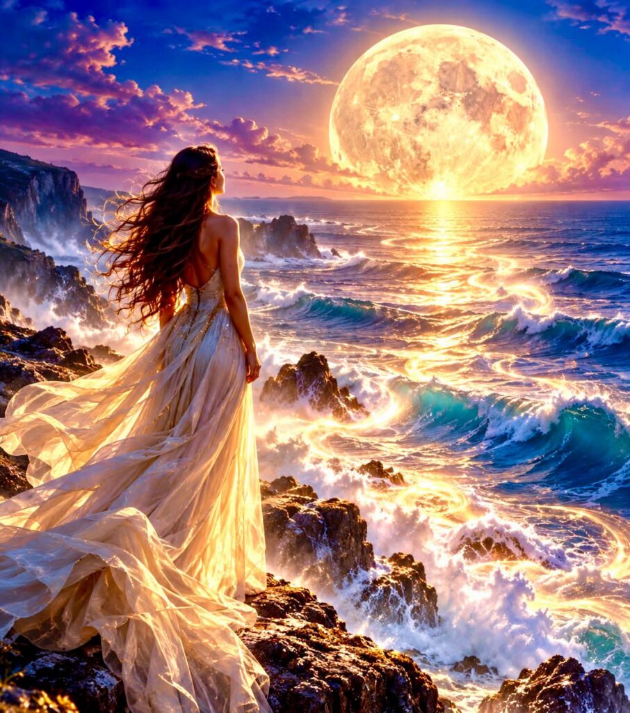 THE FULL MOON WAVES ARE ALREADY ARRIVING