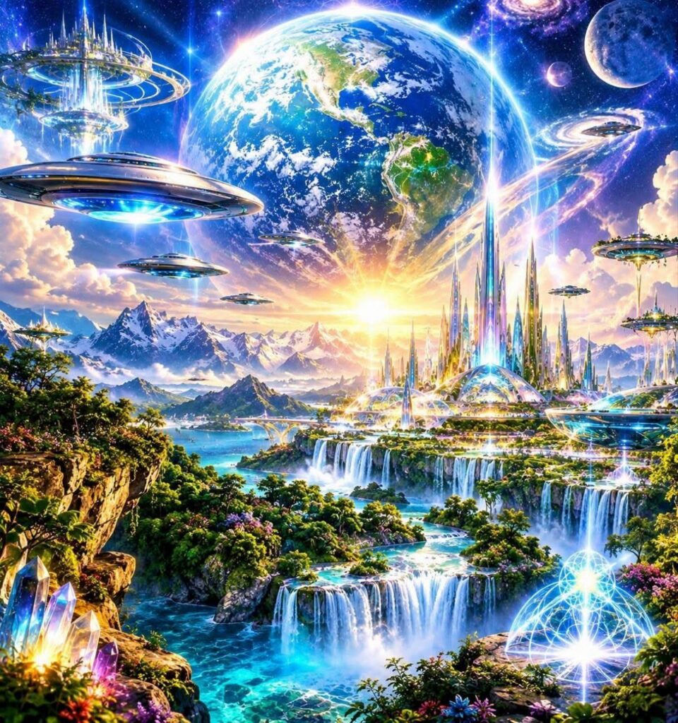 WE WALK TOWARDS A NEW EARTH 5D