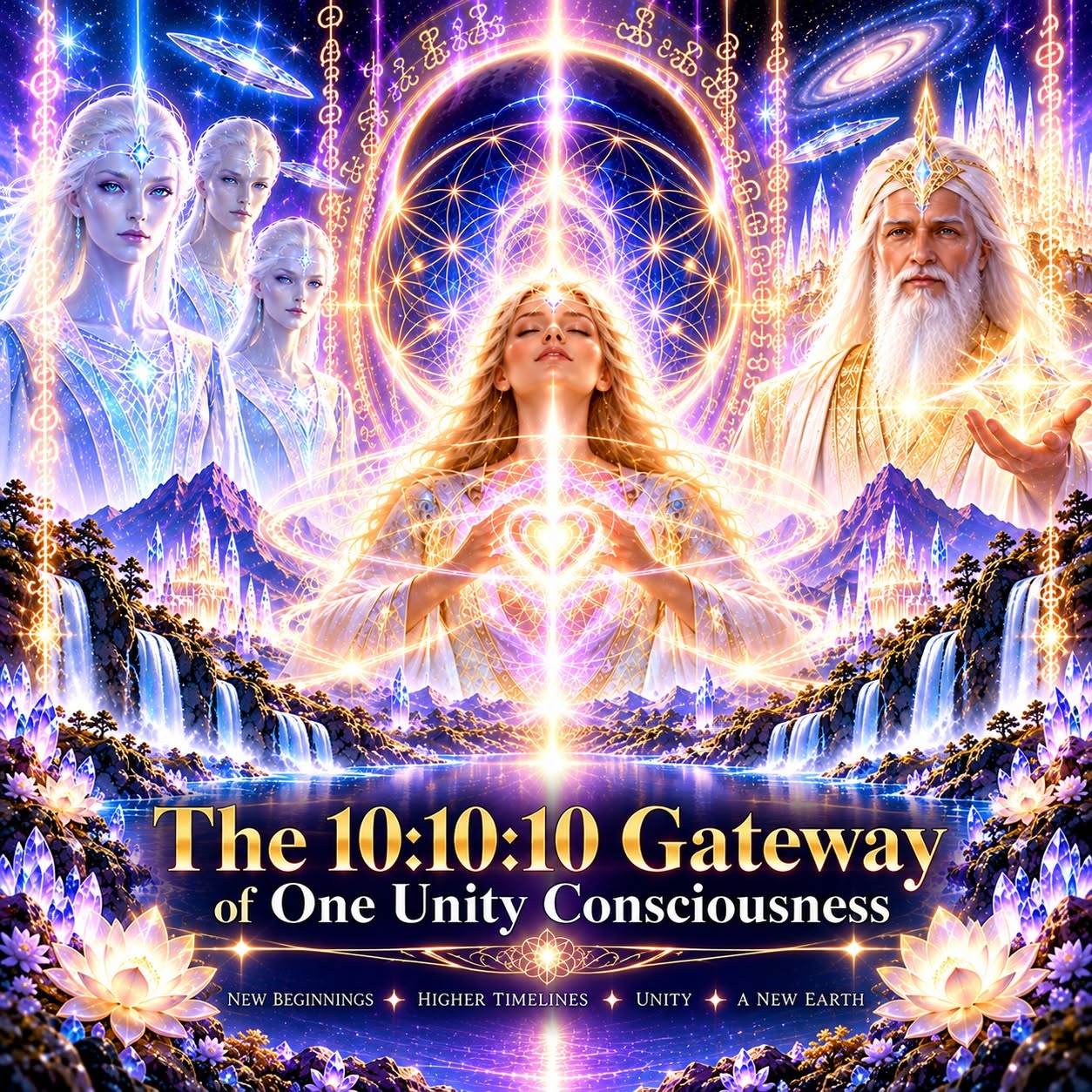 You are currently viewing 10 / 10 / 10 PORTAL and New Moon Libra Gateway * Miracles Happen Because of your Light * GLORY TO THE HOLY MOTHER OF MIRACLES AND THE SACRED GALACTIC CLUSTERS ~ The Frequencies to Higher Timelines