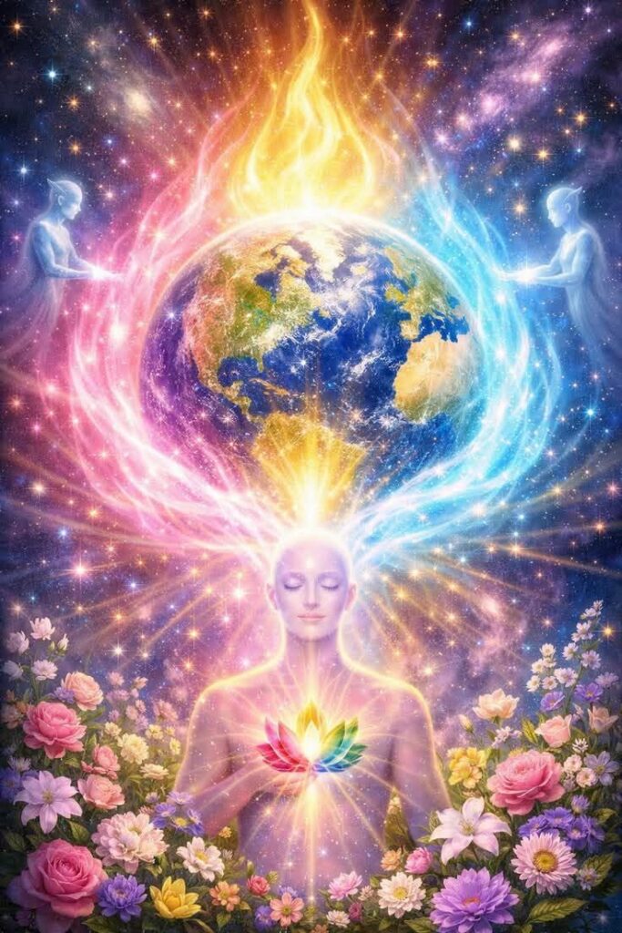 Divine Rain of infinite love