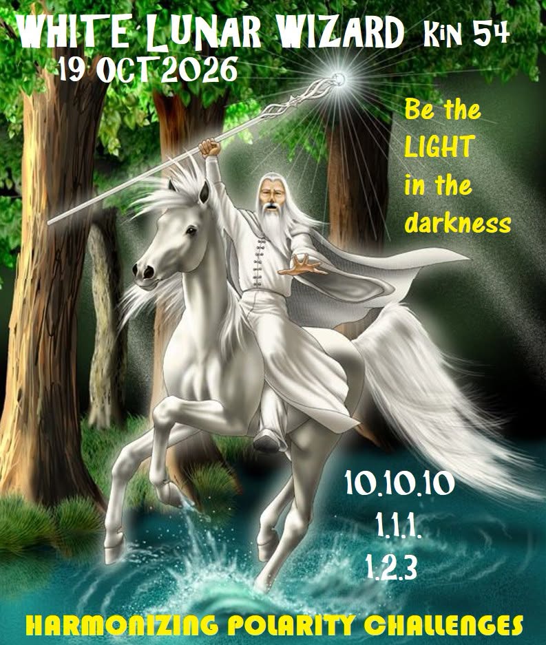 WHITE LUNAR WIZARD